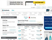 Tablet Screenshot of ohiogasprices.com